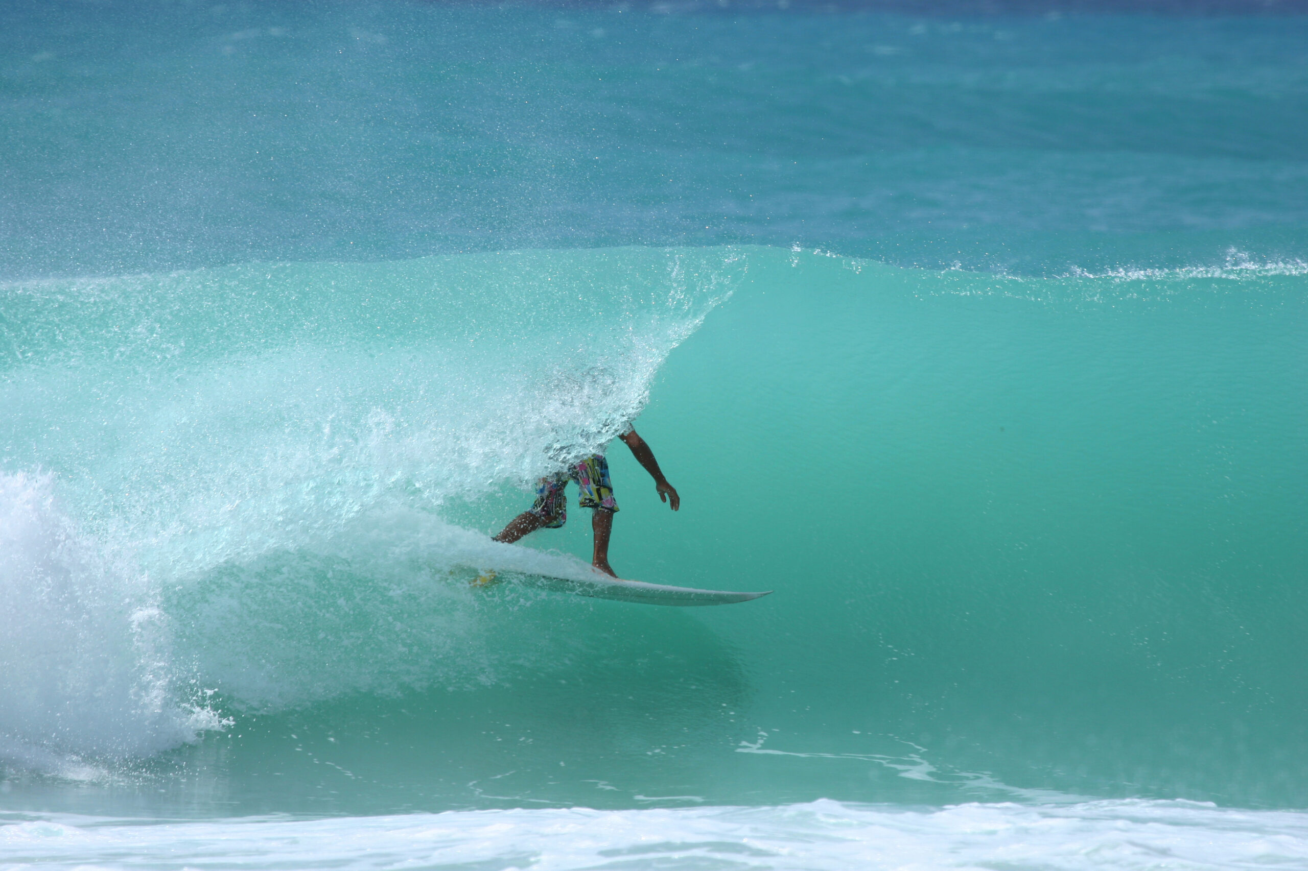 Bathsheba’s Soup Bowl beach Barbados.