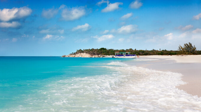 Beautiful Half Moon Bay, Turks & Caicos Island.