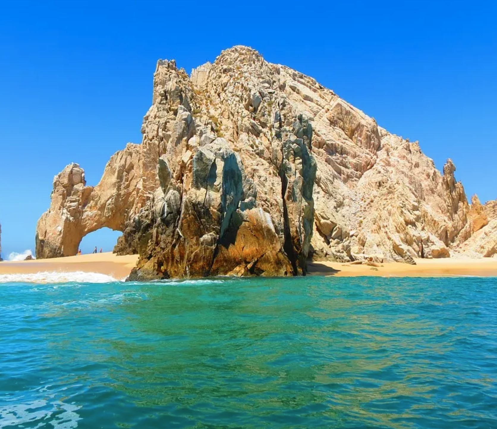 Lovers Beach from the water