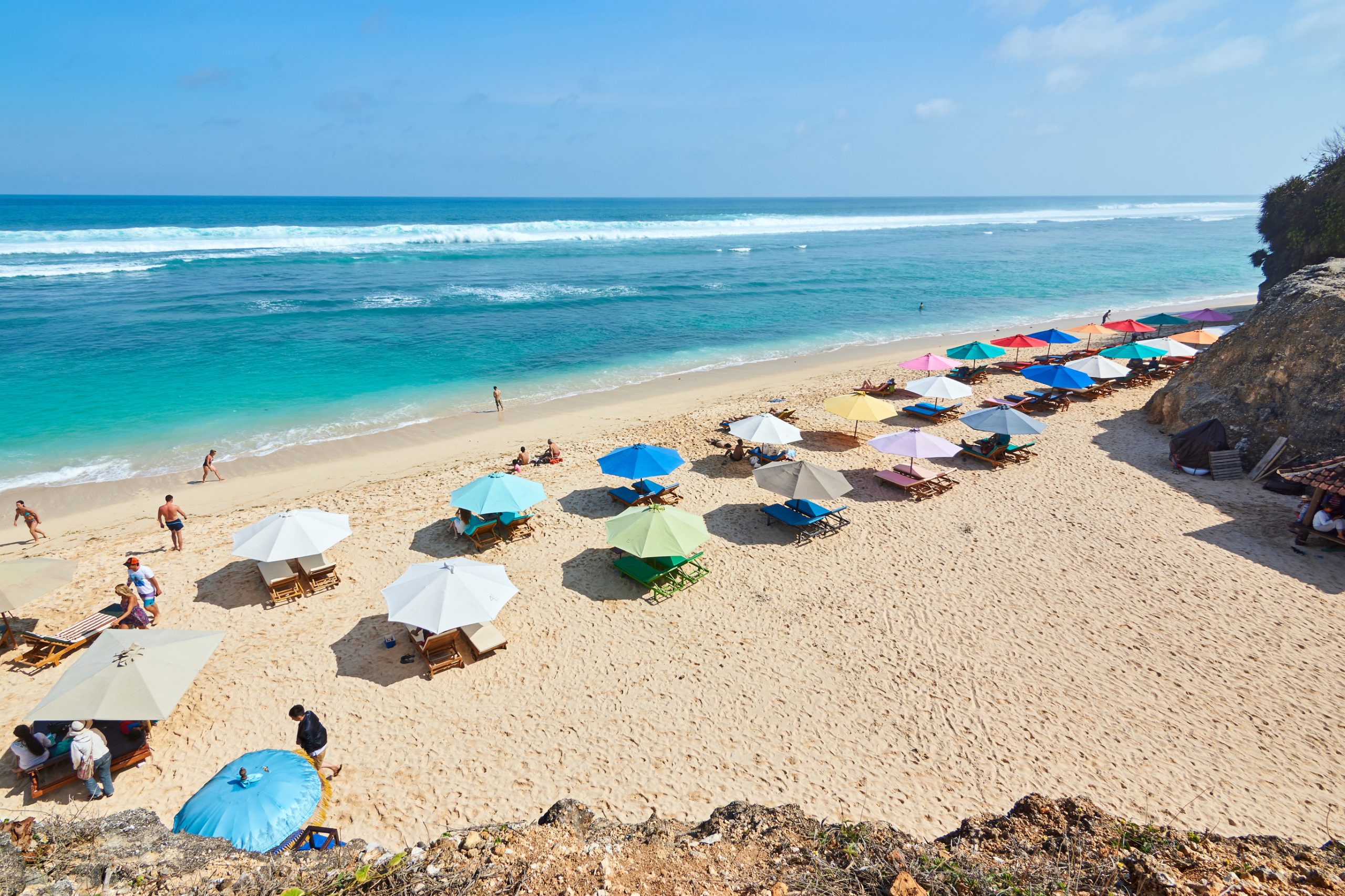 Melasti beach, South Kuta, Bali, Indonesia