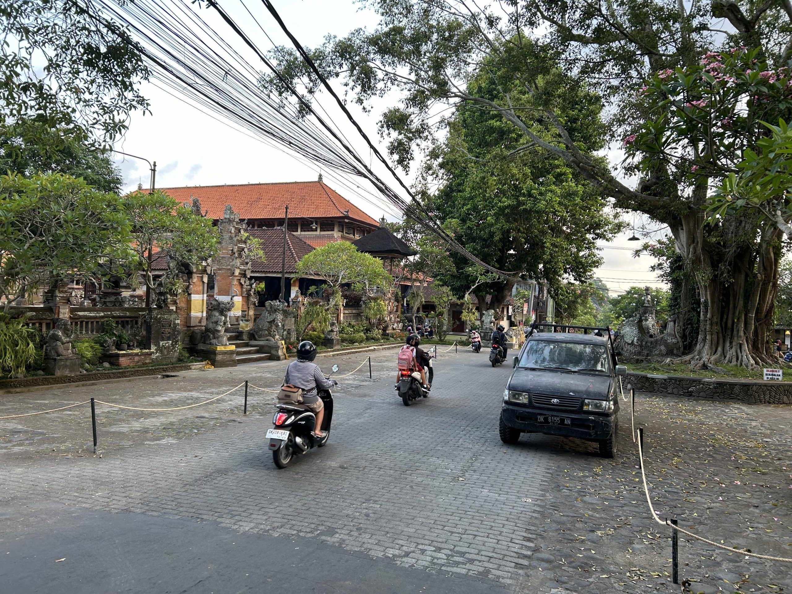 Scooters in Bali