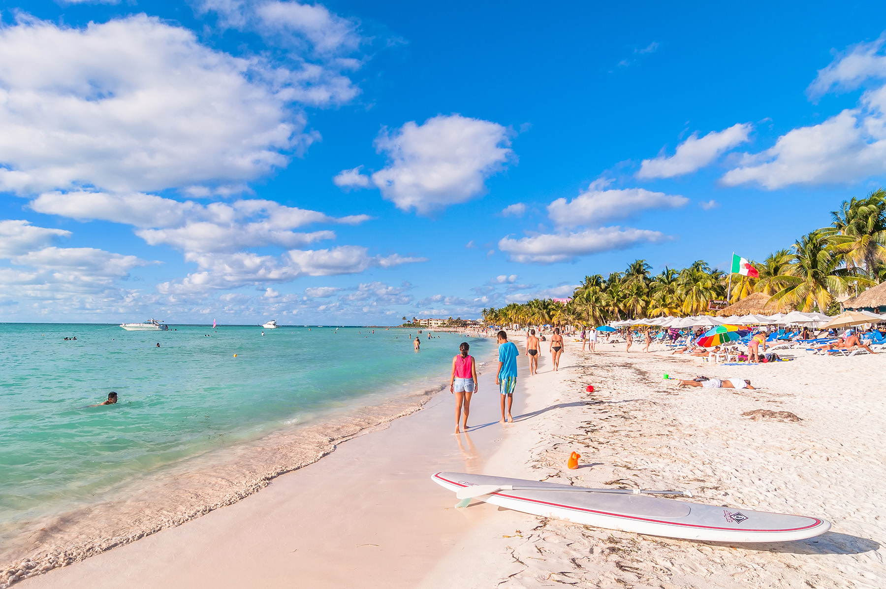 Visit Isla Mujeres from Cancun, Mexico Aboard this Ferry